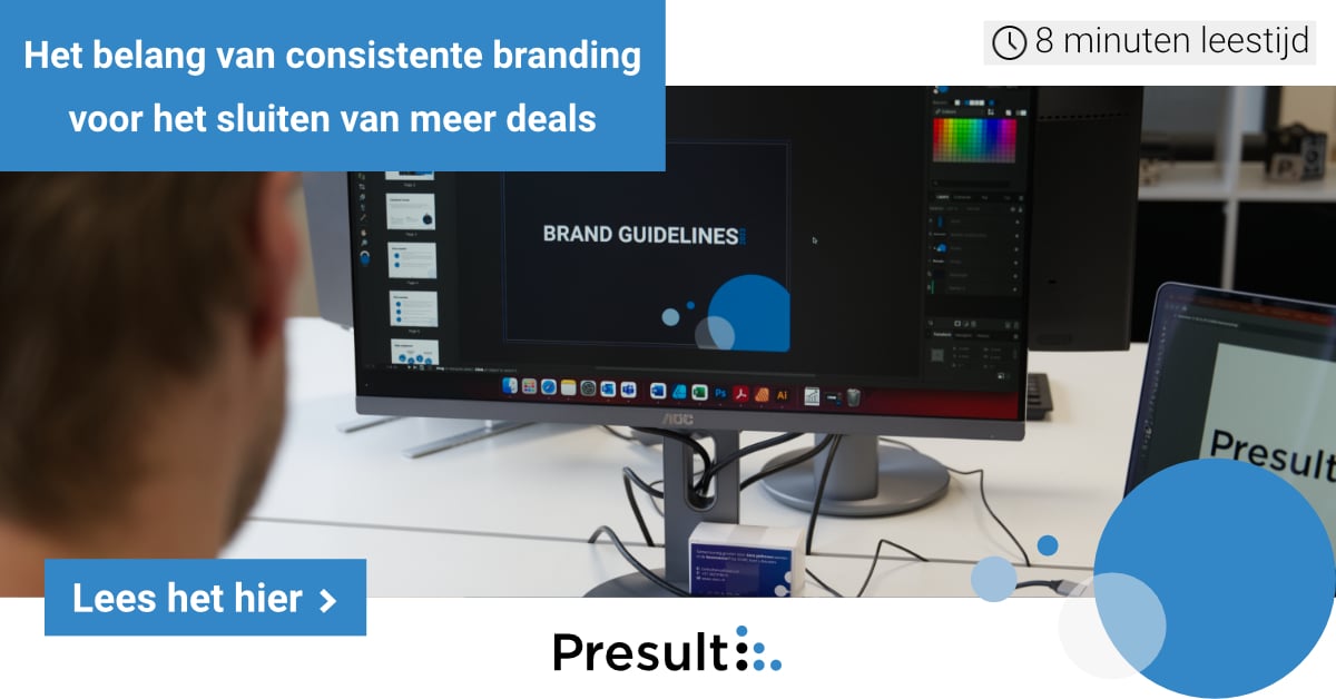 Blogpost Presult consistente branding